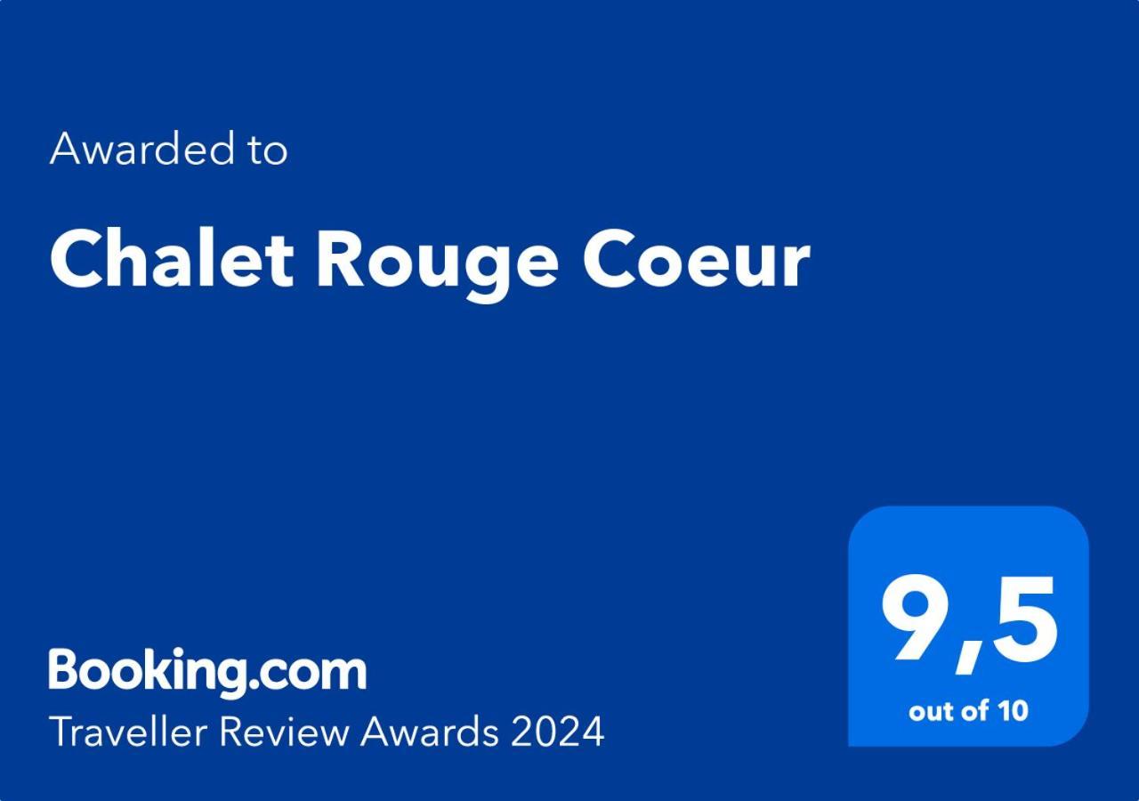 Chalet Rouge Coeur Bex Exterior foto