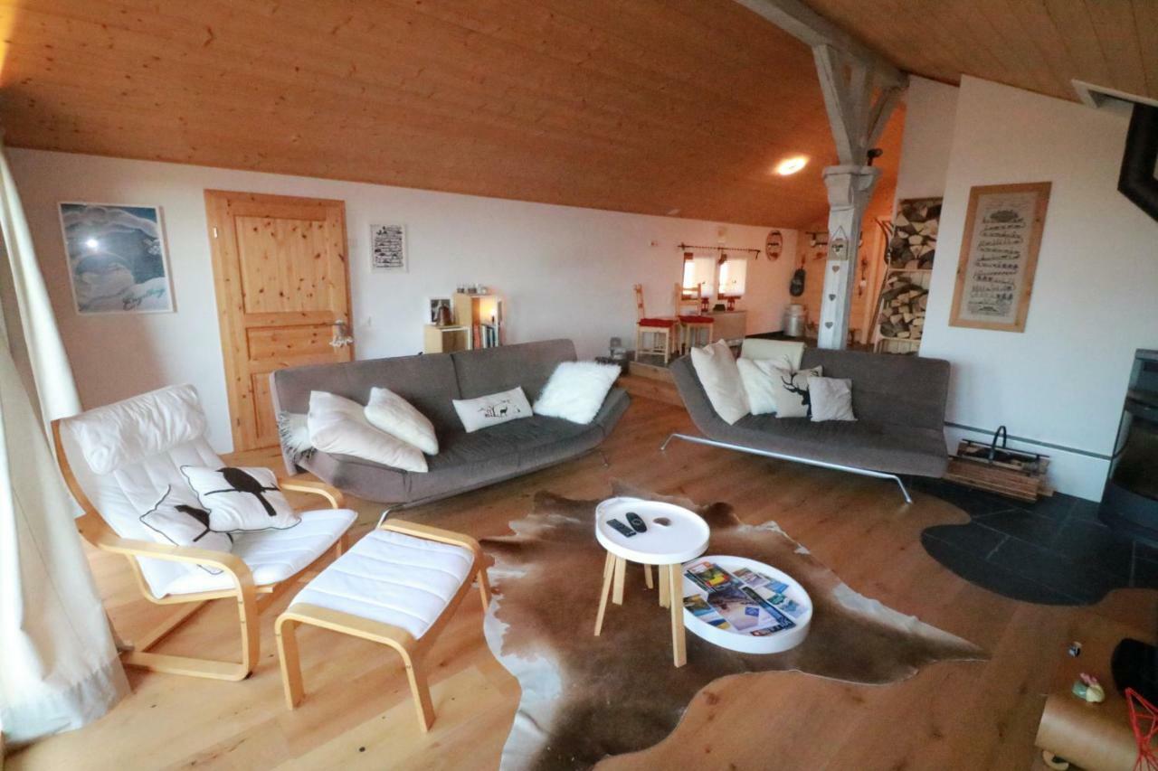 Chalet Rouge Coeur Bex Exterior foto
