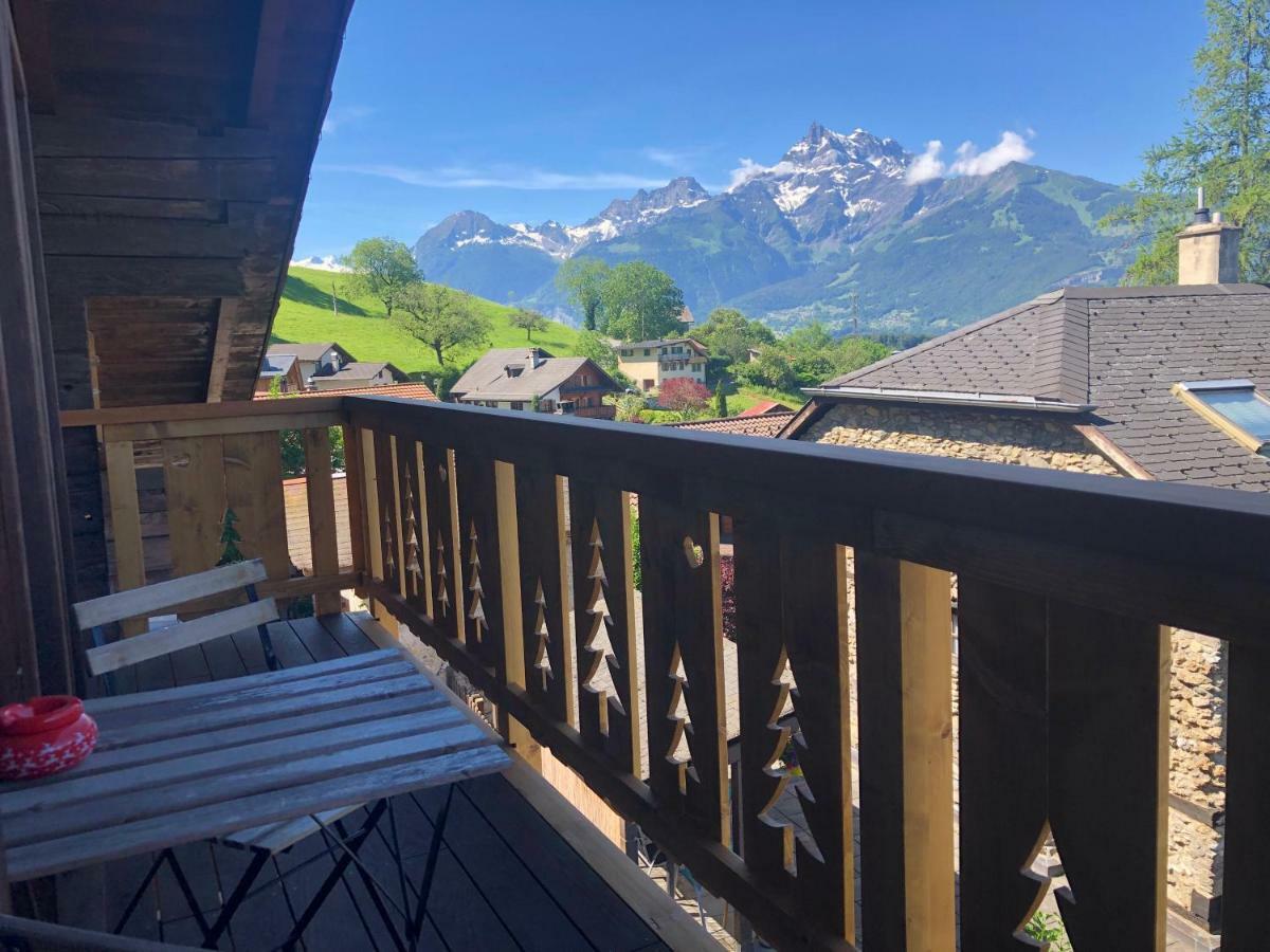 Chalet Rouge Coeur Bex Exterior foto